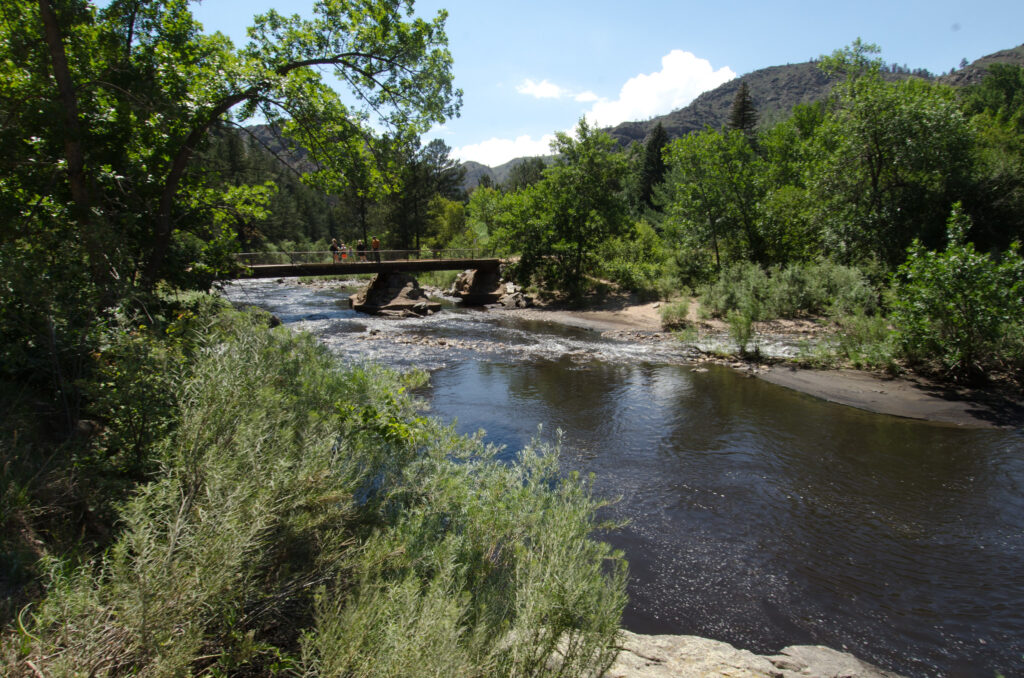 Poudre River in Fort Collins, Colorado