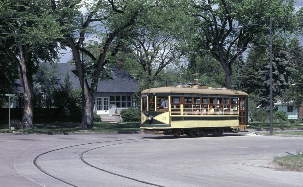 Fort Collins trolley 1987